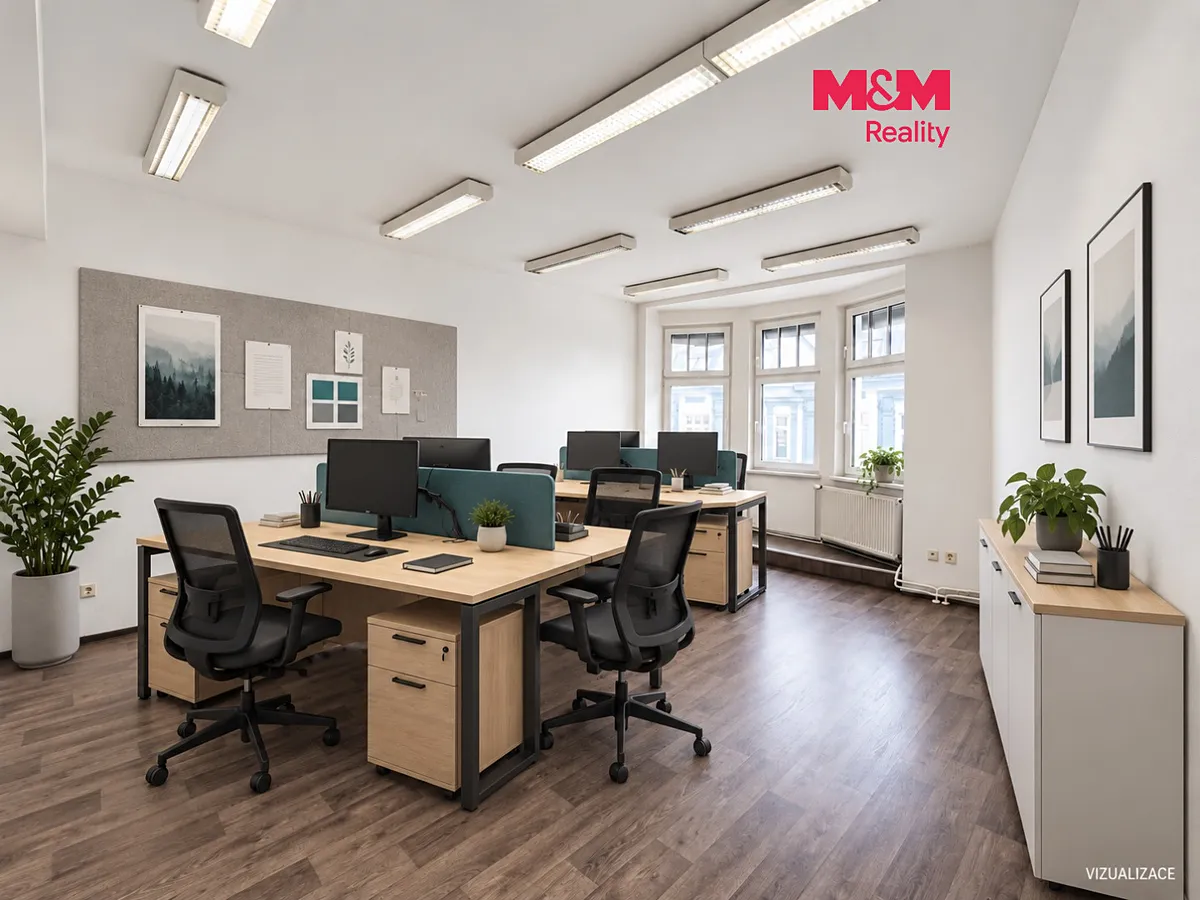 Pronájem kanceláře 80 m²